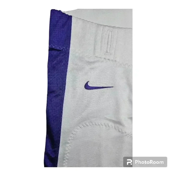 Nike Men's Open Field Football Pants Whit/ Purple # 615745/110 NWT Choo… - Picture 4 of 7